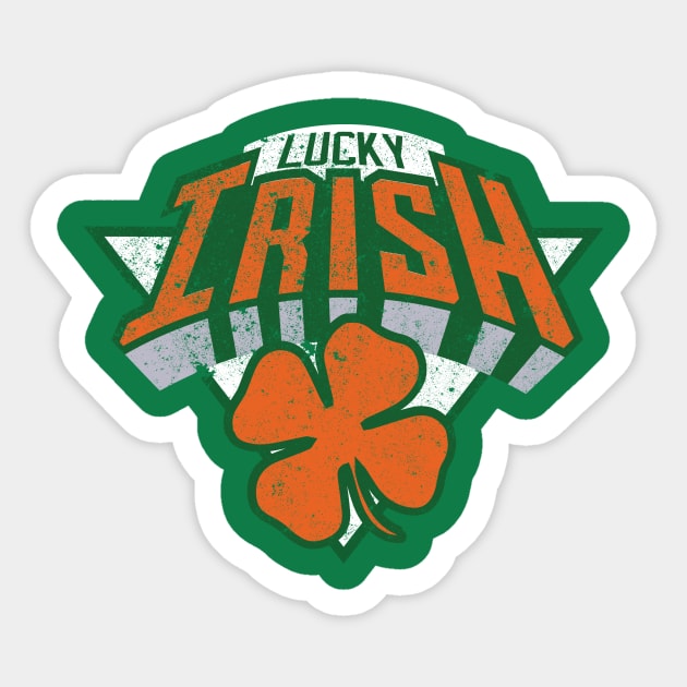 Lucky Irish Sticker by NerdFly